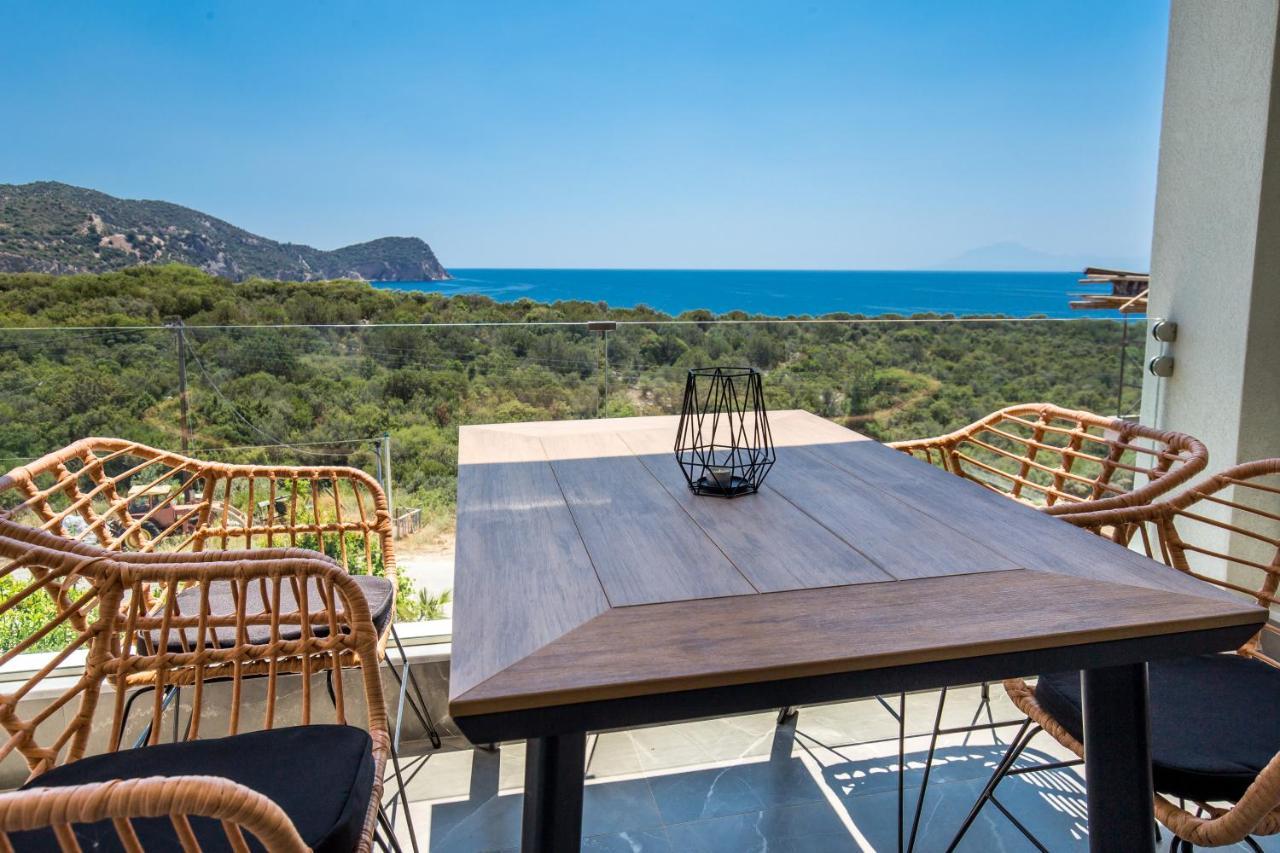 Apartamento Aigli Skala Maries Deluxe Skála Marión Exterior foto