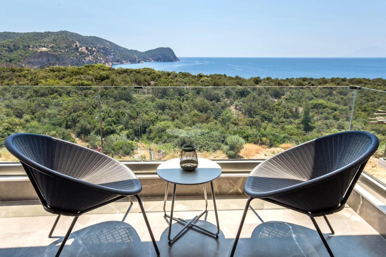 Apartamento Aigli Skala Maries Deluxe Skála Marión Exterior foto
