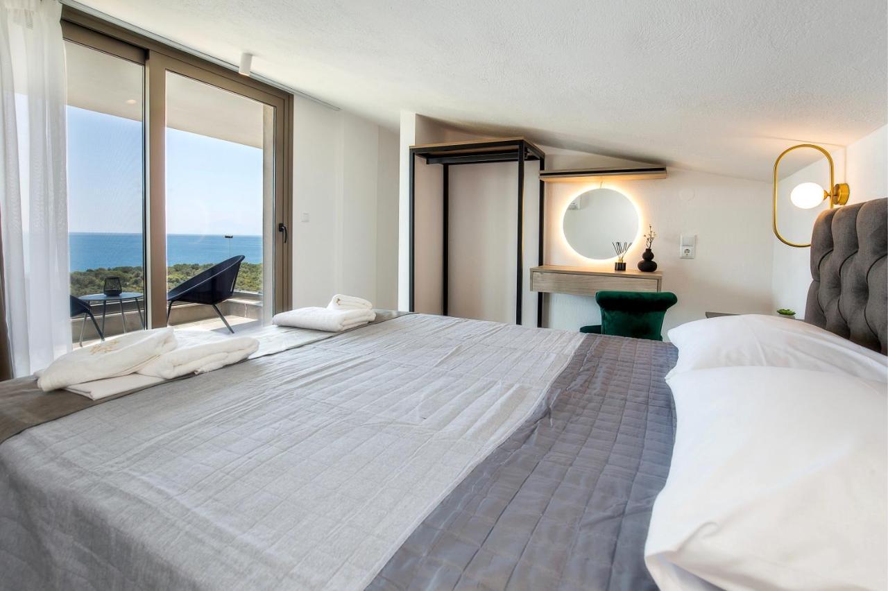 Apartamento Aigli Skala Maries Deluxe Skála Marión Exterior foto