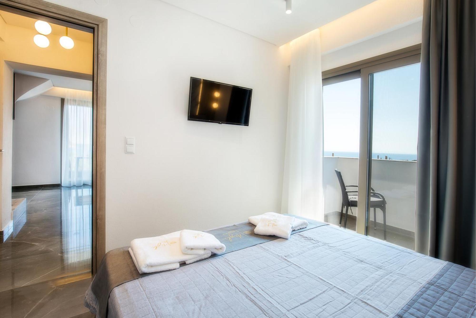 Apartamento Aigli Skala Maries Deluxe Skála Marión Exterior foto