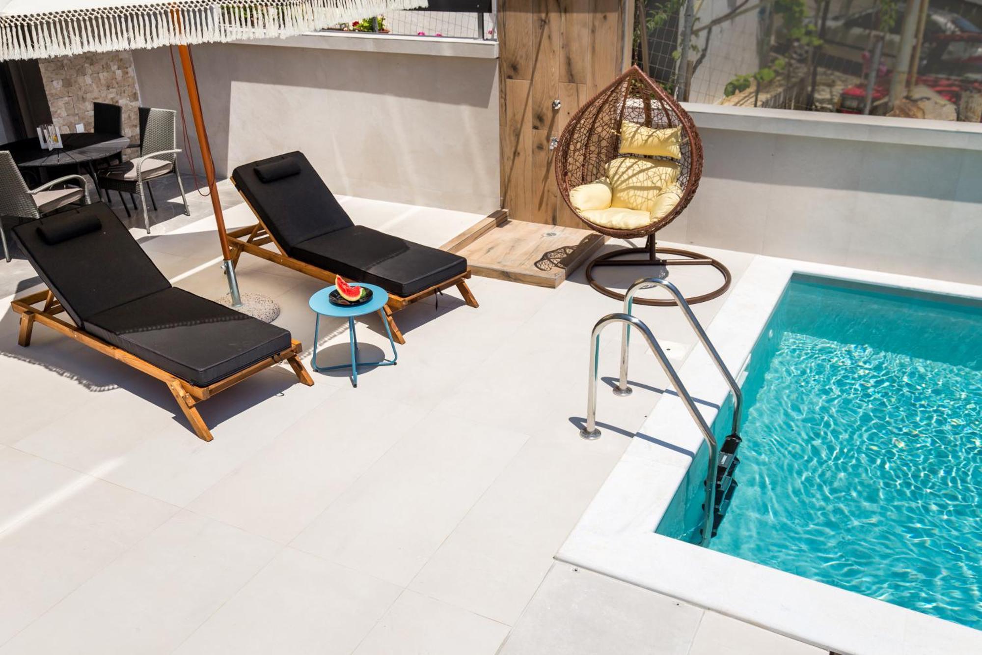 Apartamento Aigli Skala Maries Deluxe Skála Marión Exterior foto