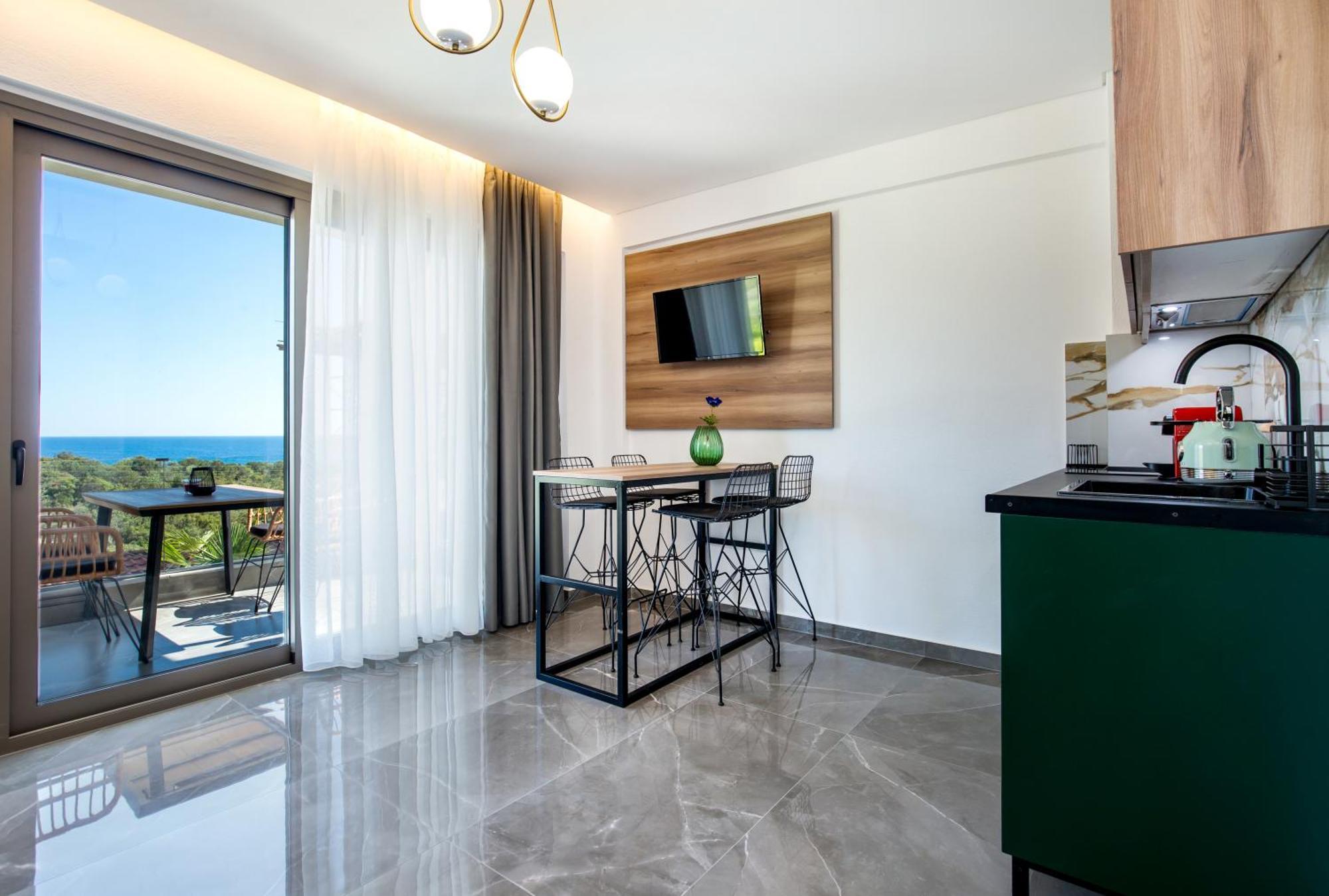 Apartamento Aigli Skala Maries Deluxe Skála Marión Exterior foto