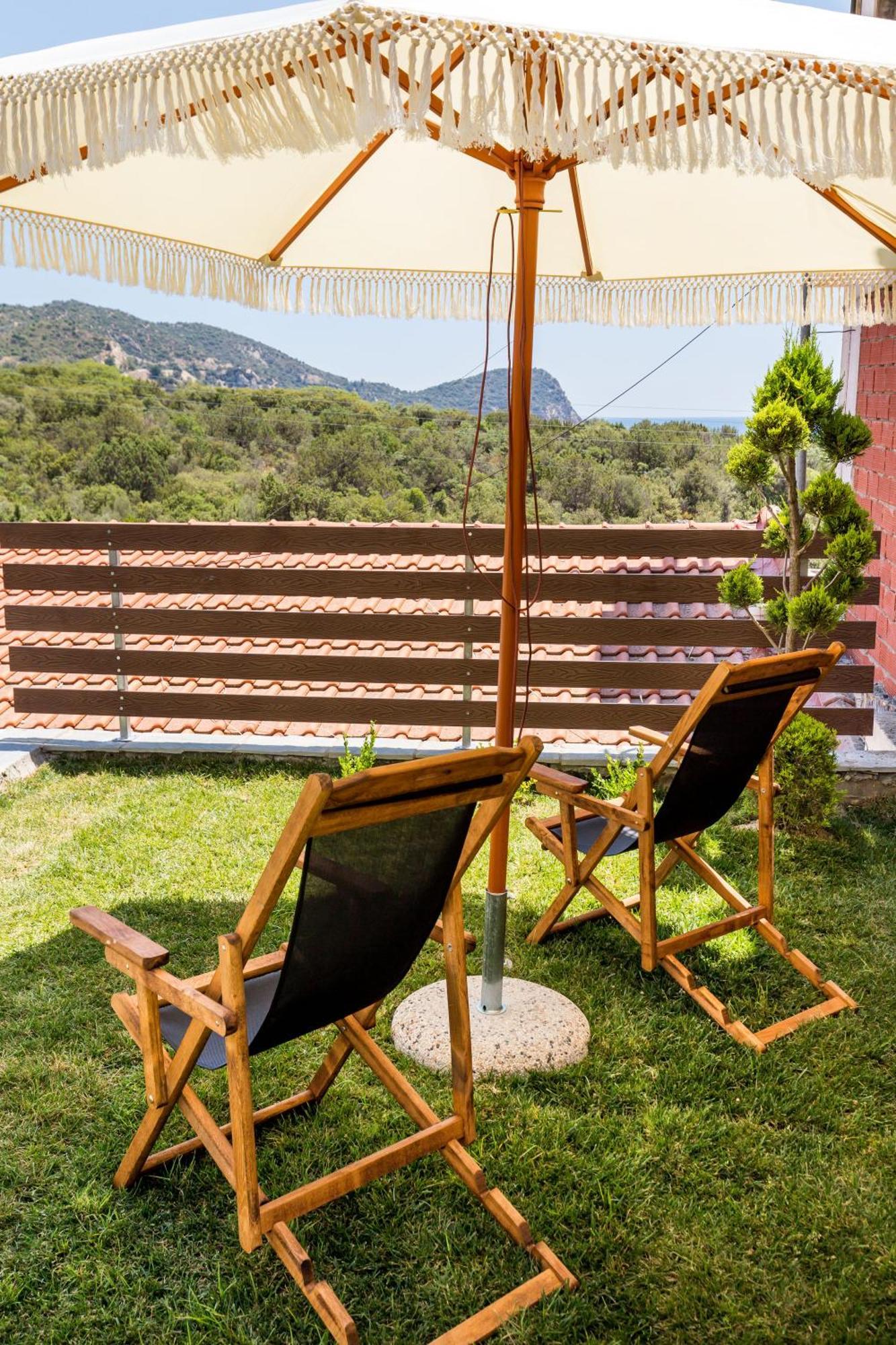 Apartamento Aigli Skala Maries Deluxe Skála Marión Exterior foto