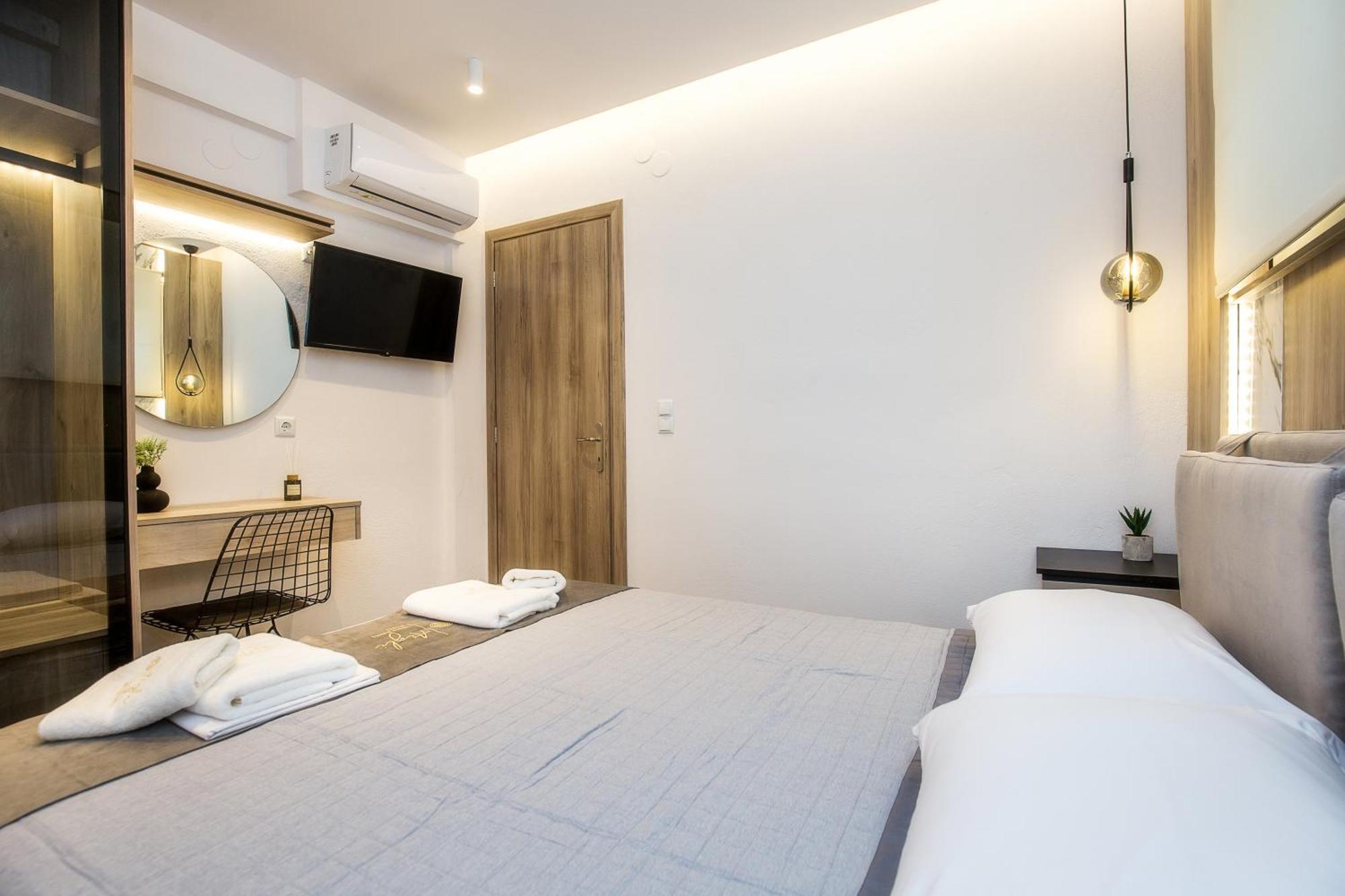 Apartamento Aigli Skala Maries Deluxe Skála Marión Exterior foto