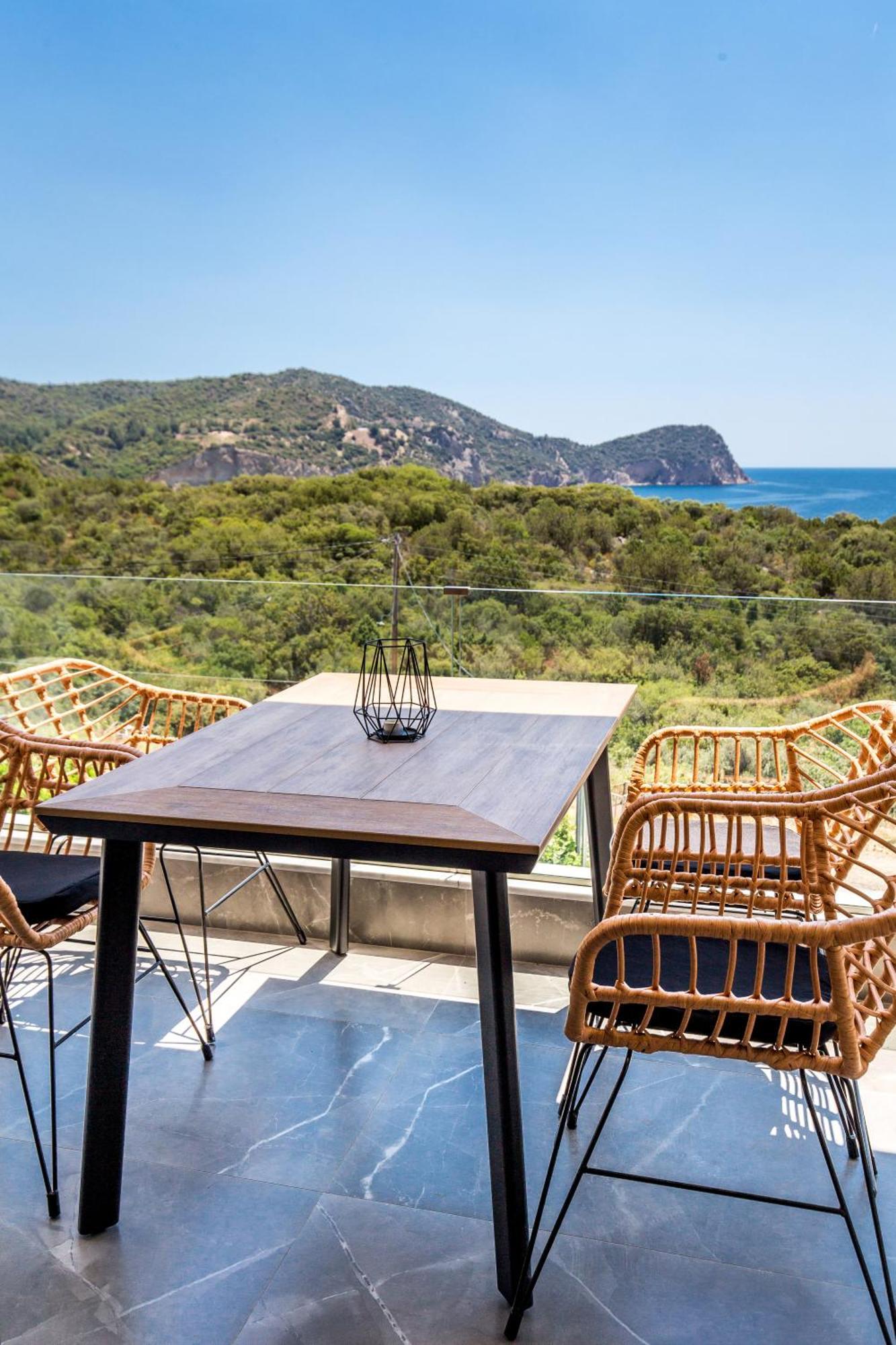 Apartamento Aigli Skala Maries Deluxe Skála Marión Exterior foto