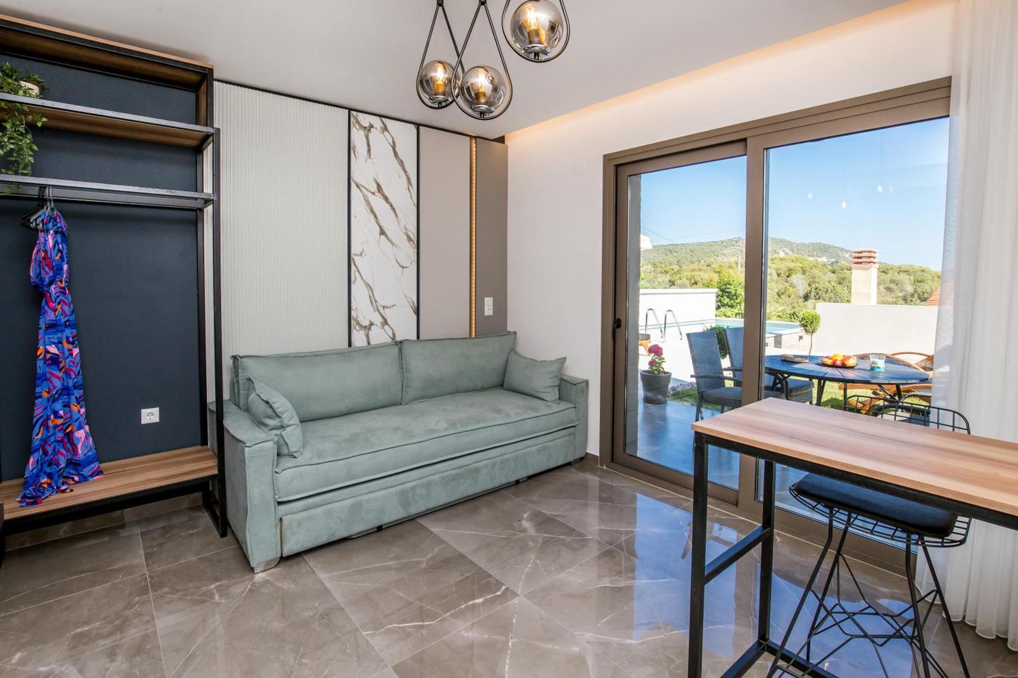 Apartamento Aigli Skala Maries Deluxe Skála Marión Exterior foto