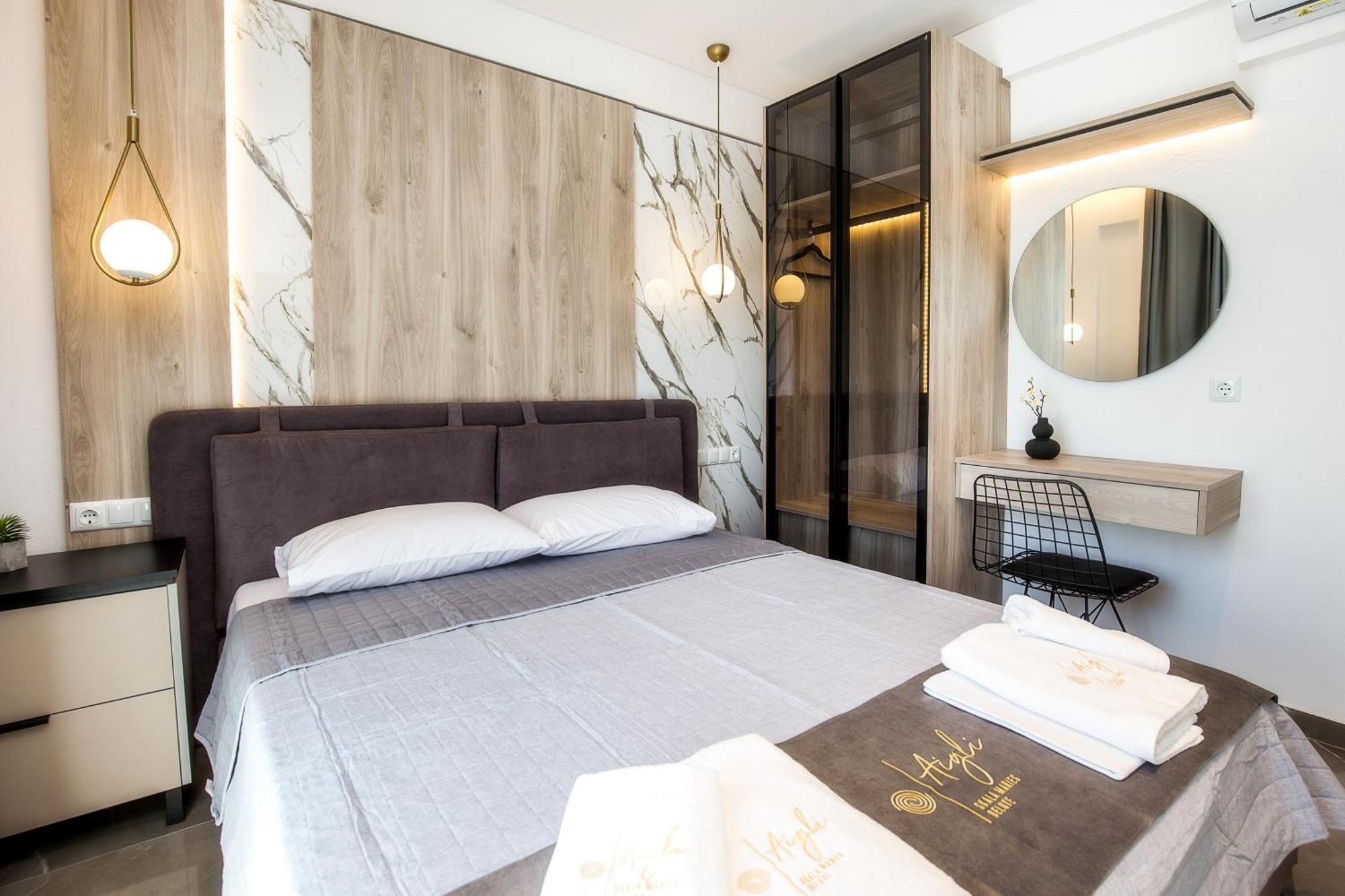 Apartamento Aigli Skala Maries Deluxe Skála Marión Exterior foto