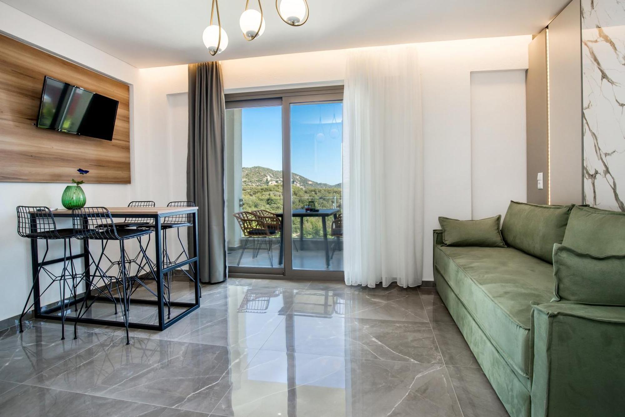 Apartamento Aigli Skala Maries Deluxe Skála Marión Exterior foto