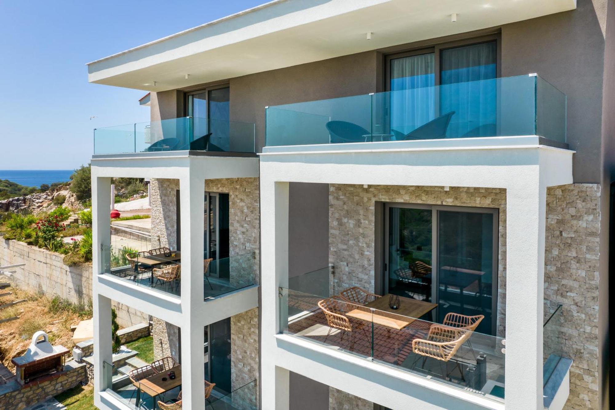 Apartamento Aigli Skala Maries Deluxe Skála Marión Exterior foto