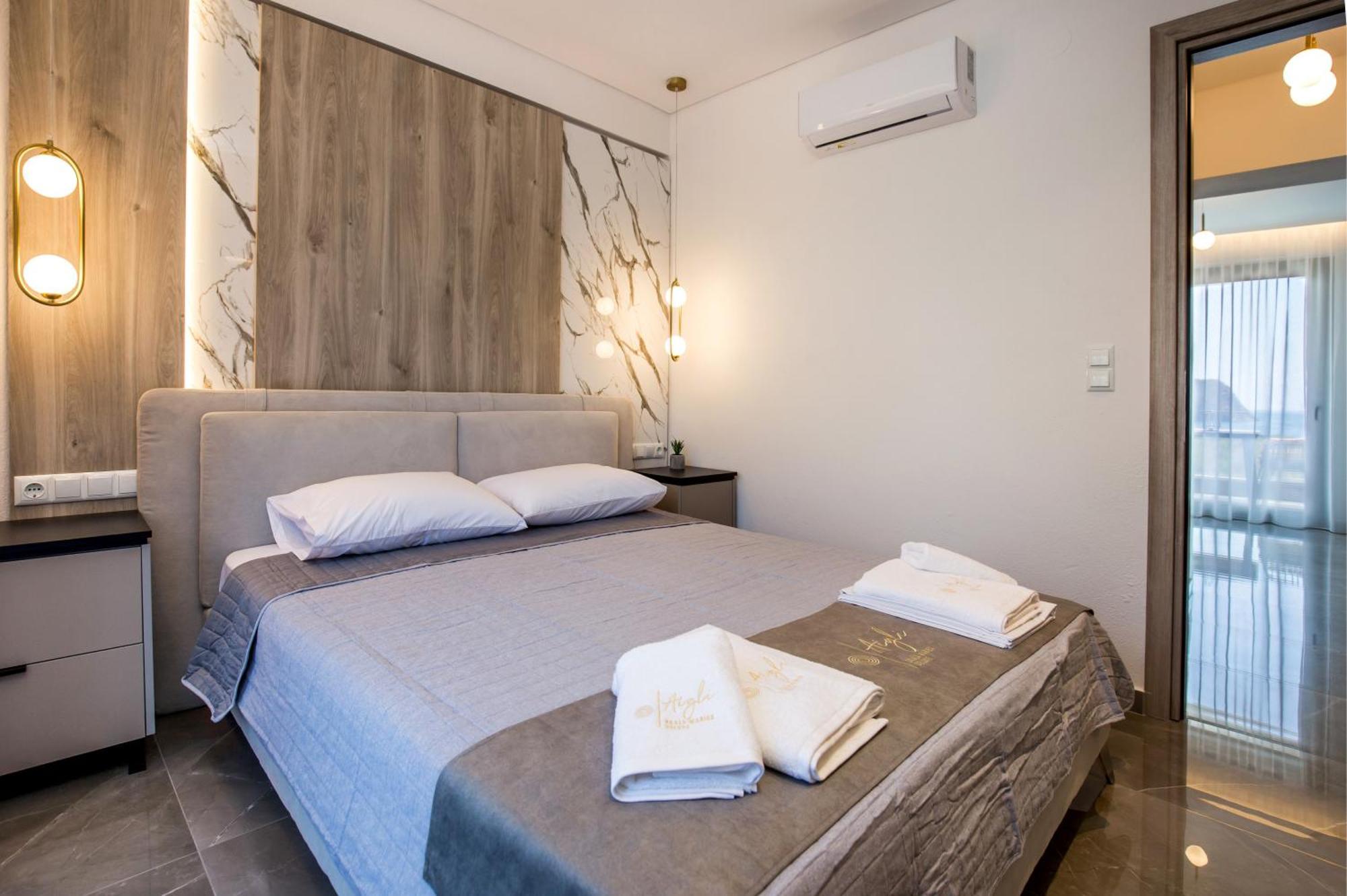 Apartamento Aigli Skala Maries Deluxe Skála Marión Exterior foto
